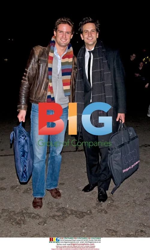 Stephen Bowman and Dominic Tighe of Blake leaving The Royal Albert Hall