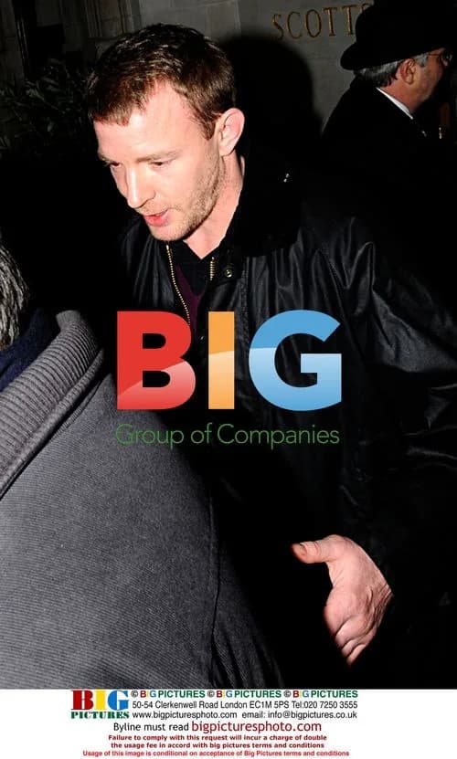 Guy Ritchie leaves dinner at Scott's, London