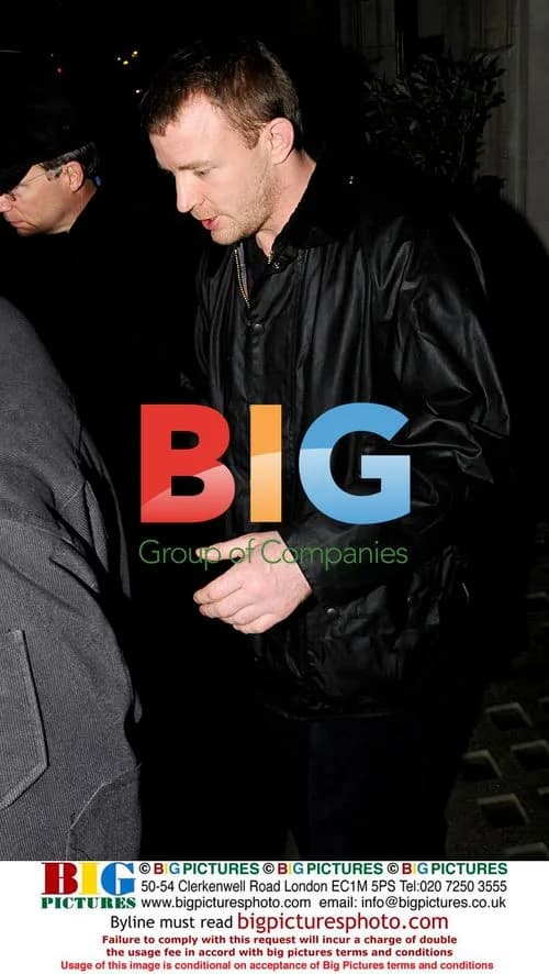 Guy Ritchie leaving dinner in London