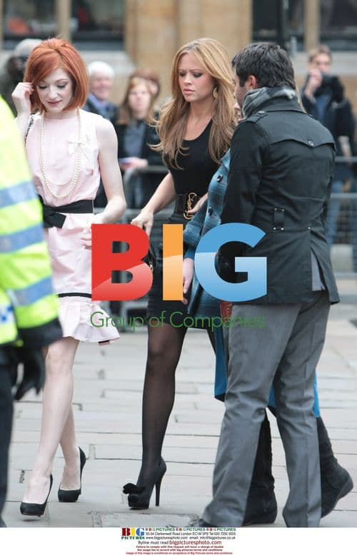 Nicola Roberts and Kimberly Walsh at Children of Courage