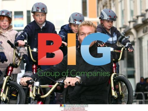 Chris Hoy launches Raleigh "Triple Gold" BMX