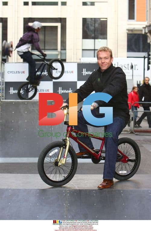 Chris Hoy launches Raleigh "Triple Gold" BMX bike
