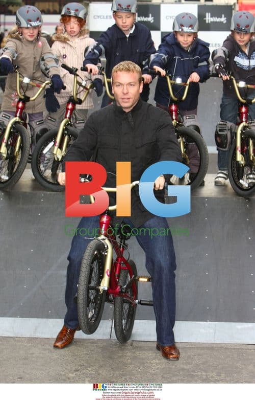 Chris Hoy unveils limited edition Raleigh BMX bike