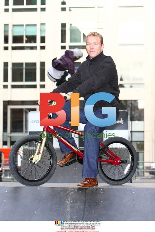 Chris Hoy launches Raleigh "Triple Gold" BMX bike