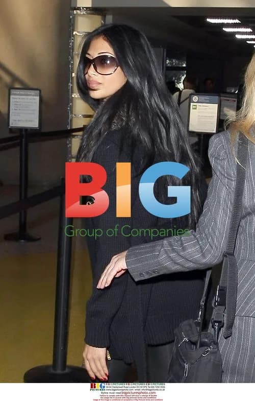 Nicole Scherzinger Seen at LAX in LA