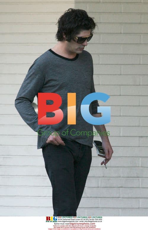 Brandon Davis strolls in Beverly Hills, CA