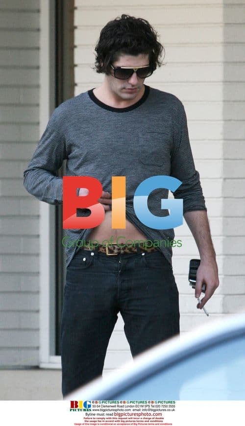 Brandon Davis Strolls in Beverly Hills