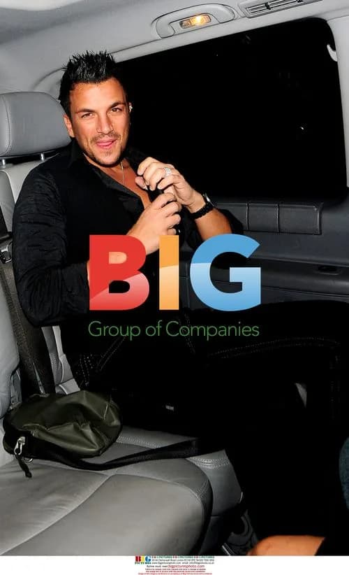 Peter Andre Leaving Nobu in London