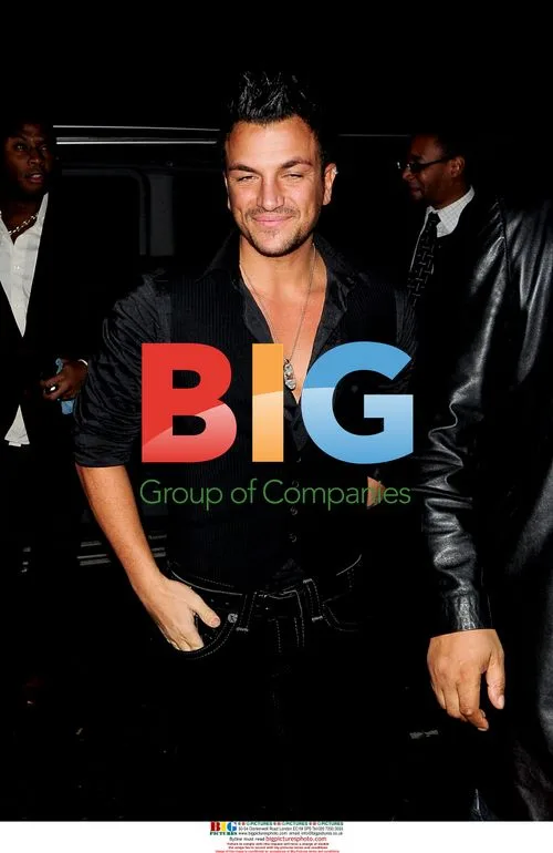 Peter Andre Leaving Nobu Berkley
