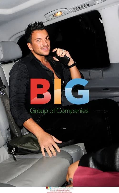 Peter Andre Leaving Nobu Berkley