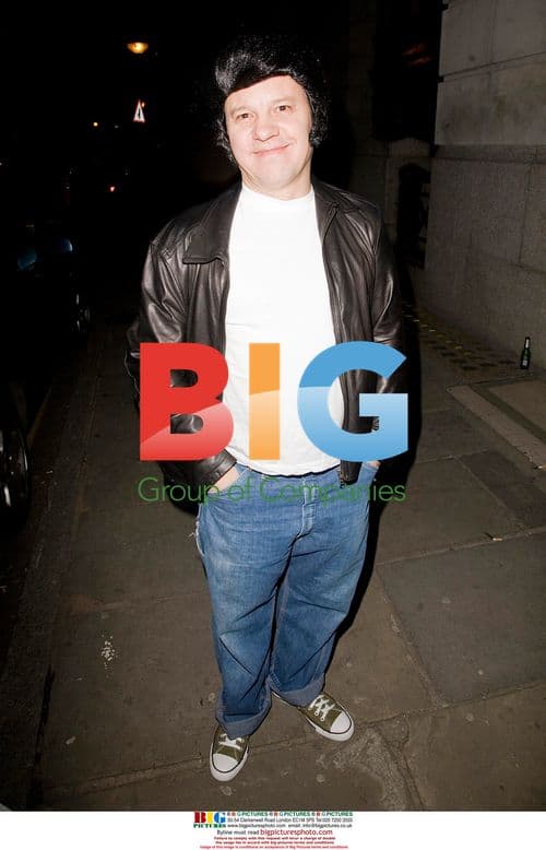 Guests at Damien Hirst's fancy dress party