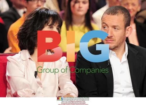 Sophie Marceau and Danny Boon on "Vivement Dimanche"