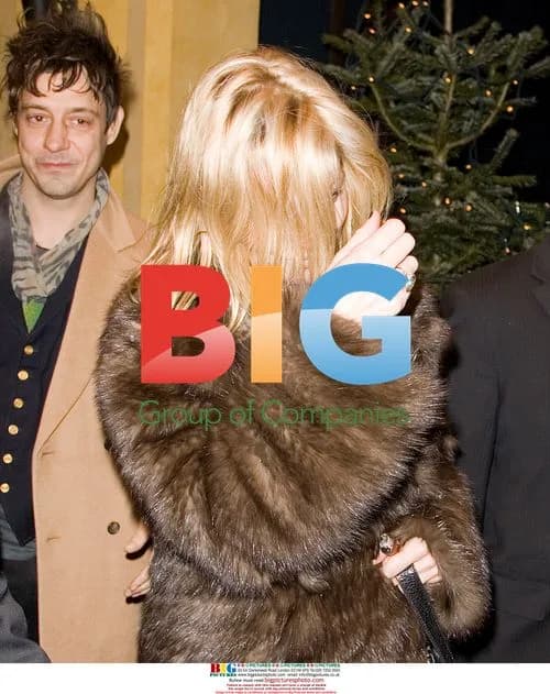 Kate Moss and Jamie Hince leave The Dorchester