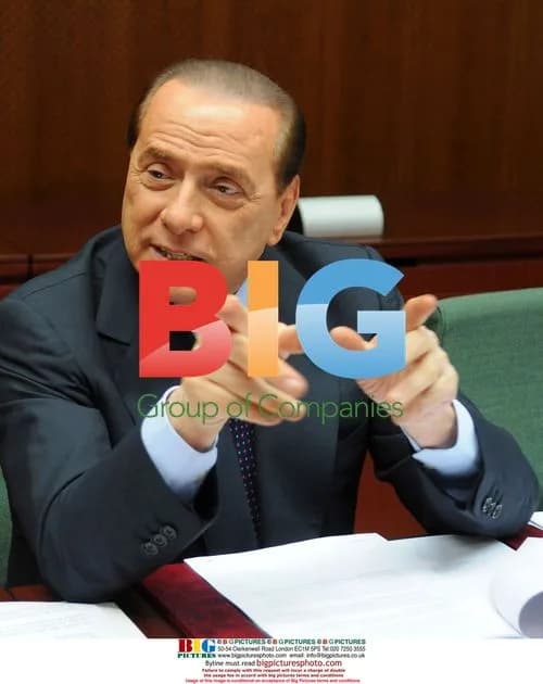 Silvio Berlusconi at Council of Europe in Brussels