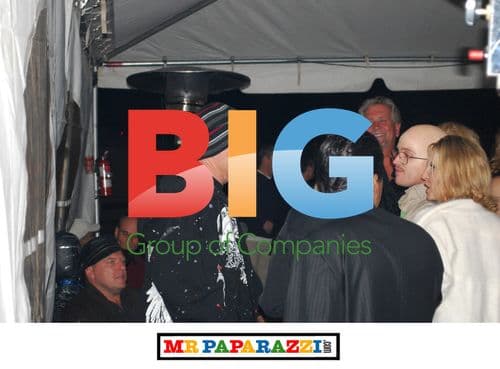 Bryan Cranston and Aaron Paul at Breaking Bad wrap party