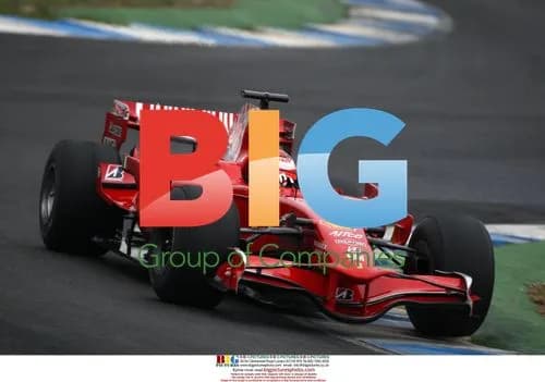Kimi Raikkonen of Ferrari during testing in Jerez, Spain