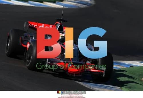 McLaren Mercedes Test Driver Pedro de la Rosa