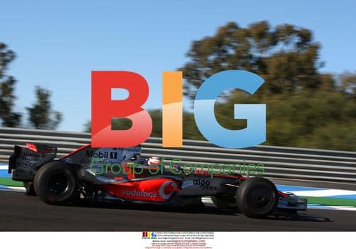 Heikki Kovalainen of McLaren Mercedes Testing in Jerez