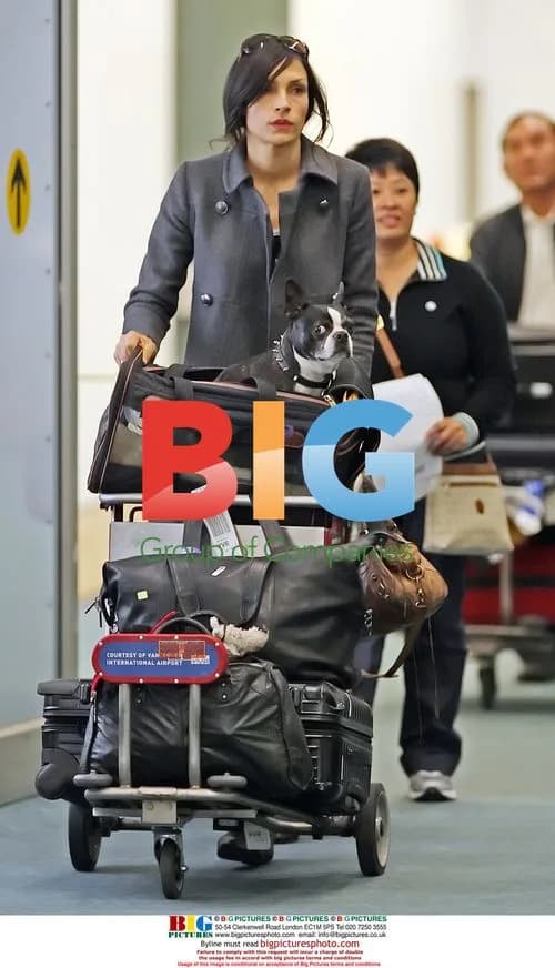 Famke Janssen Spotted at Vancouver Airport
