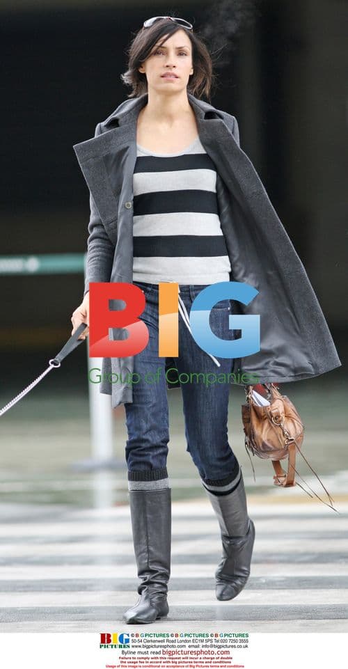 Famke Janssen Enjoys Vancouver Visit