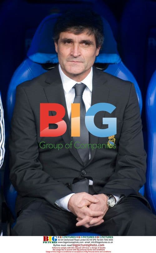 Juande Ramos at Real Madrid vs. Zenith match