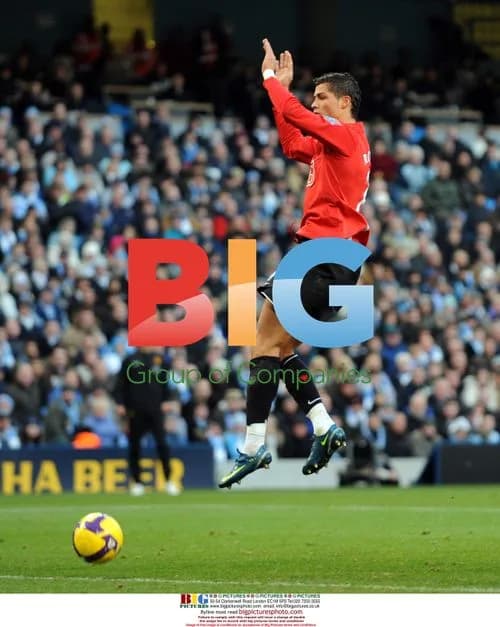 Ronaldo sent off during Manchester Derby