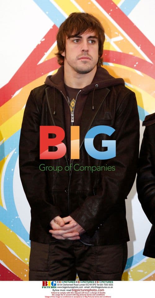 Fernando Alonso at new sports centre site