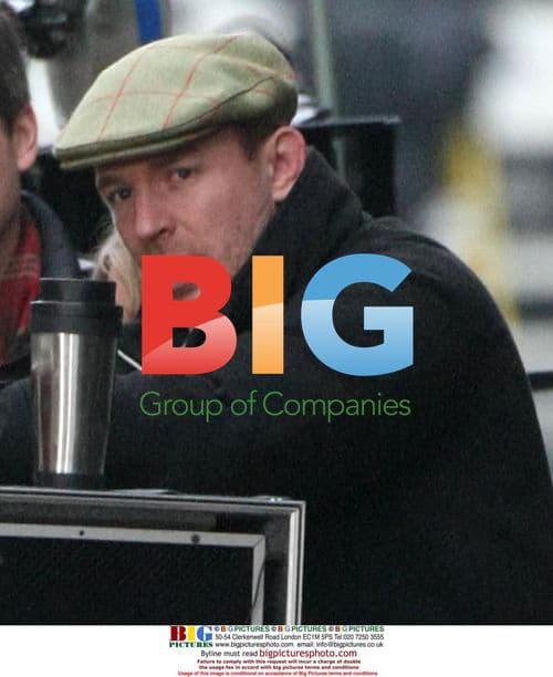 Guy Ritchie on the set of Sherlock Holmes