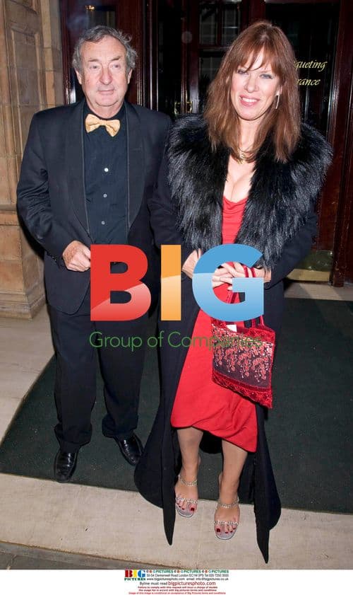 Nick Mason and wife at Biggins' 60th
