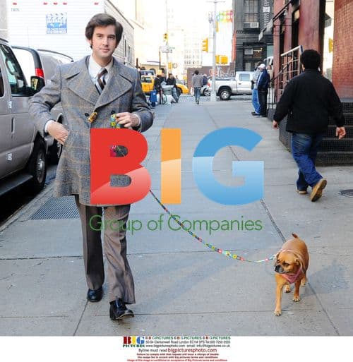 TV stars from "Life on Mars" in Soho