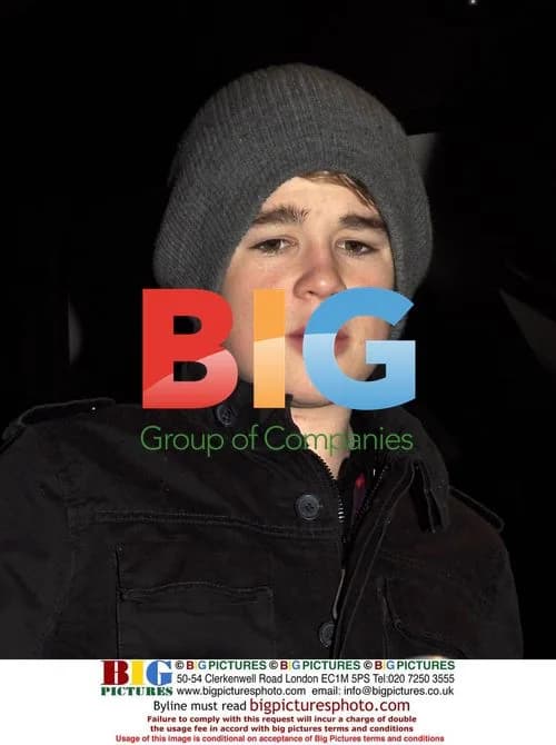 Eoghan Quigg leaves hotel for Childline concert