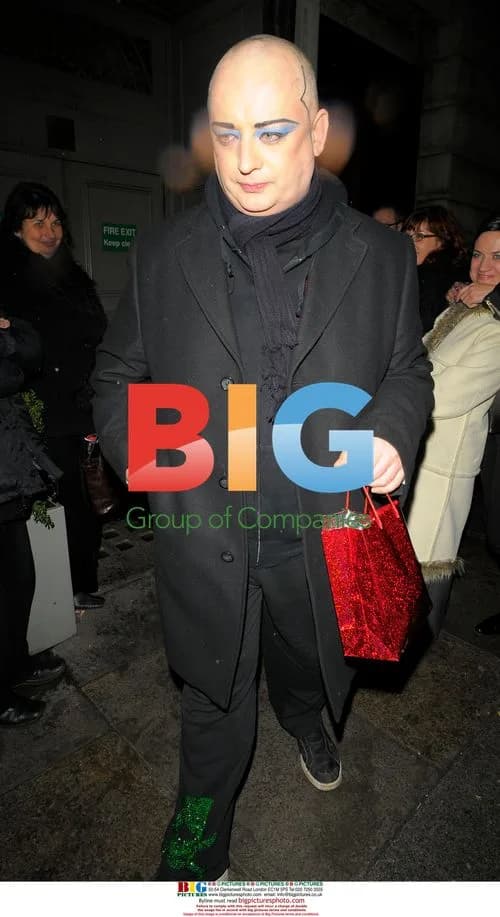 Boy George Leaving Pigalle Club