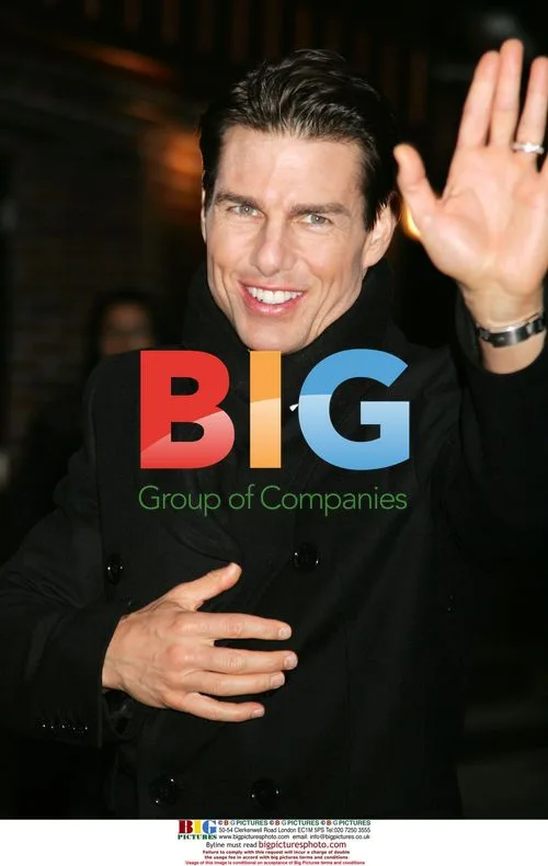 Tom Cruise at 'The Late Show' in NYC