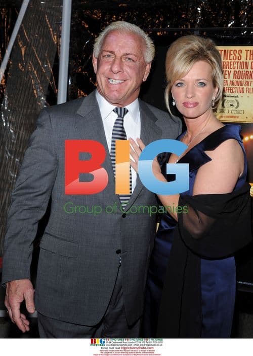 Ric Flair at The Wrestler premiere