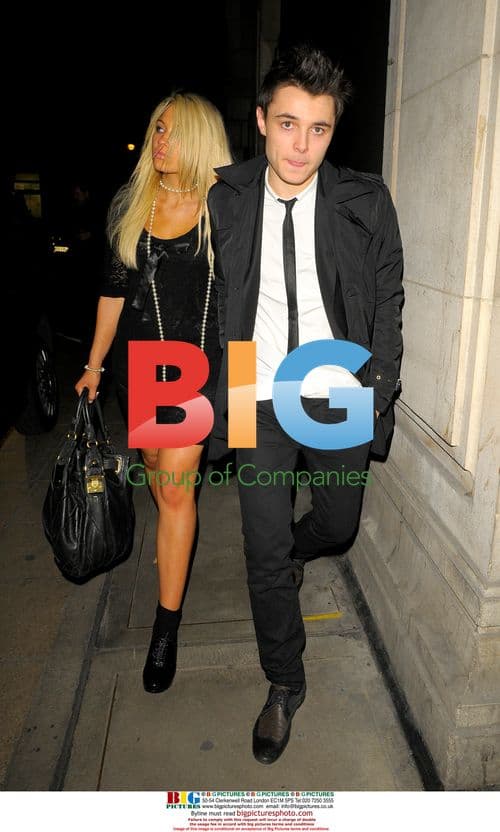 Leon from X Factor at Movida Club, London