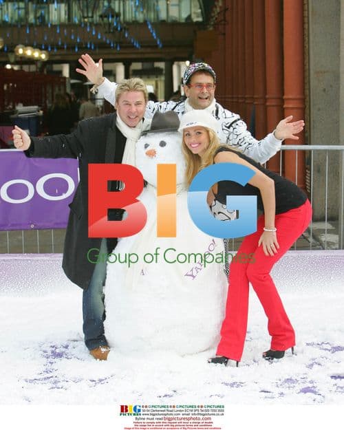 "I'm a Celeb" contestants at Covent Garden