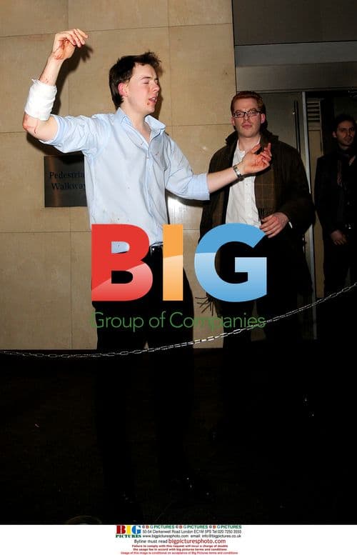 Celebrities out at Whisky Mist, London