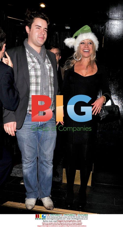 Jo Wood out at Whisky Mist, London