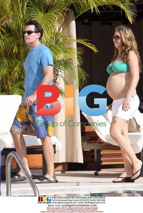 Charlie Sheen and Brooke Relax in Cabo