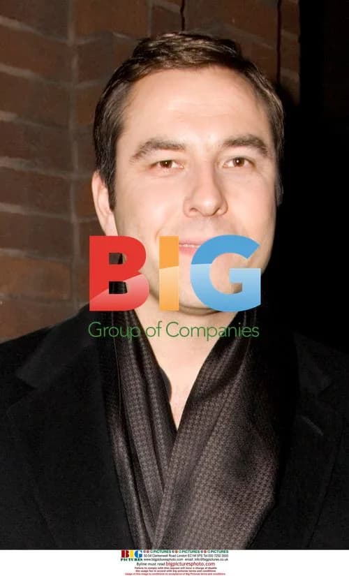 David Walliams and mystery girl leaving theatre