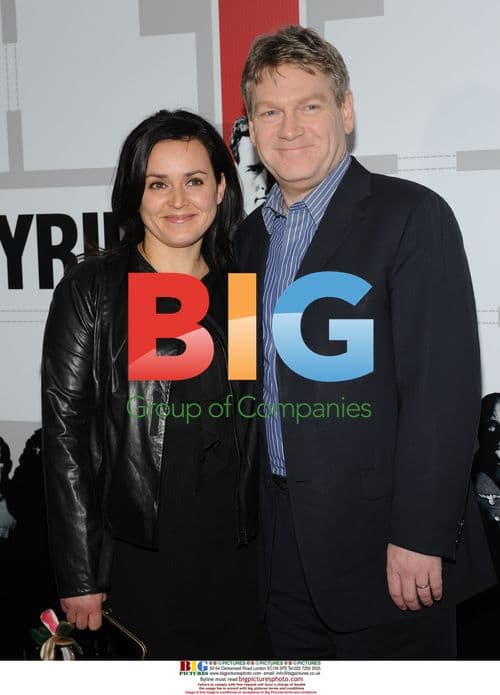 Branagh and Brunnock at "Valkyrie" Premiere