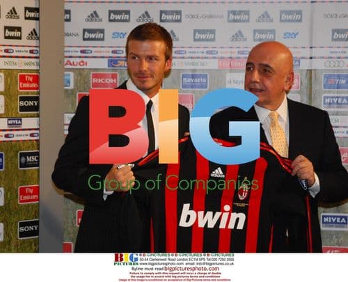 David Beckham joins AC Milan