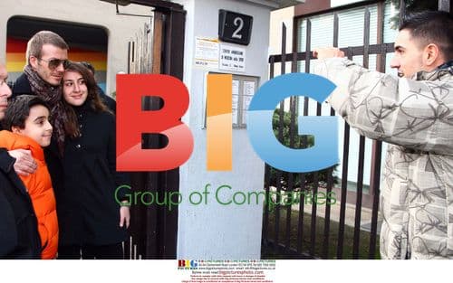 David Beckham leaves clinic after physical