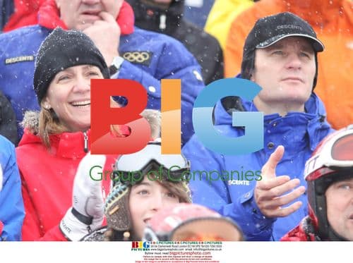 Spanish royals attend skiing event