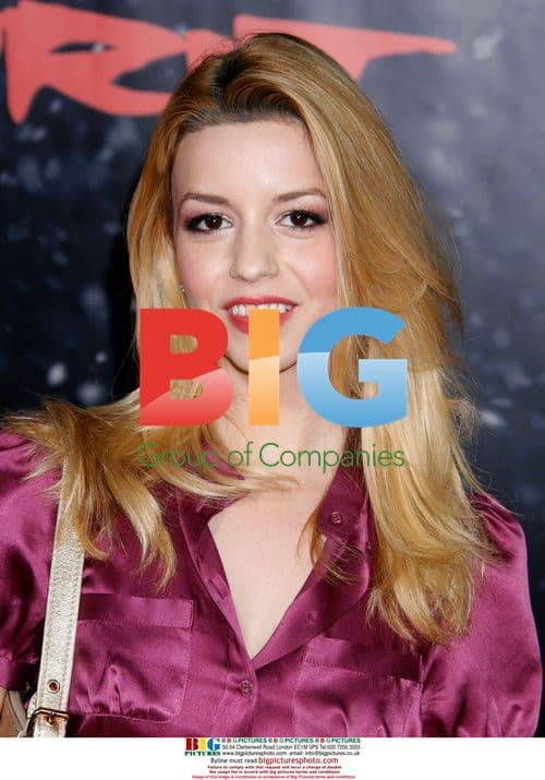 Masiela Lusha at "The Spirit" premiere