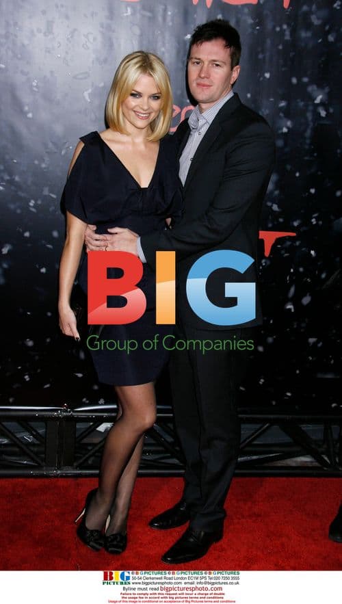 Jaime King and Kyle Newman at 'The Spirit' Premiere