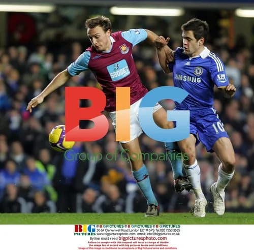West Ham's Noble vs Chelsea's Cole