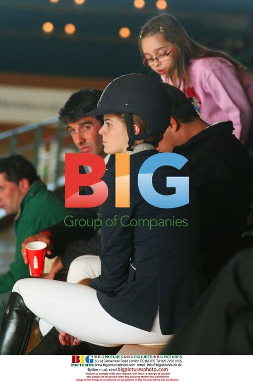 Athina Roussel Onassis and husband at equestrian event