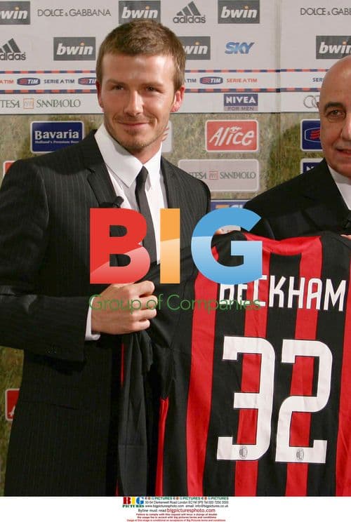 David Beckham joins AC Milan