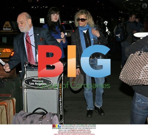 Kim Basinger and daughter Ireland at LAX